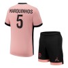 Original Trikotsatz Paris Saint-Germain Marquinhos 5 Ausweichtrikot 2024-25 Für Kinder